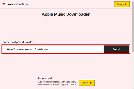 Convert Apple Music to MP3 with Soundloaders